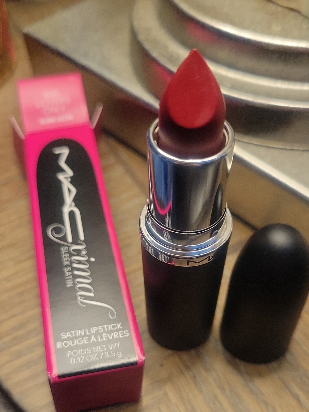 Brand New! MAC Cosmetics Satin Lipstick - #830 Lovers Only